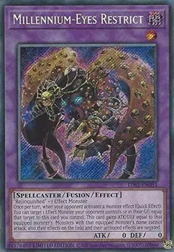 LDS1-EN051 Millennium-Eyes Restrict - Secret Rare - LIMITED EDITION -Mint-YuGiOh - Image 1