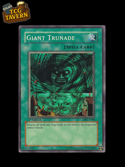 Yu-Gi-Oh Giant Trunade MRL-E048 Magic Ruler 1st Edition Super Rare EU 2002 - Image 1