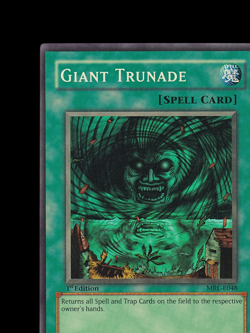 Yu-Gi-Oh Giant Trunade MRL-E048 Magic Ruler 1st Edition Super Rare EU 2002 - Image 4