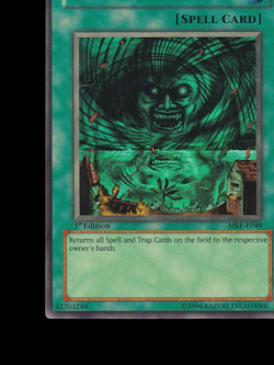 Yu-Gi-Oh Giant Trunade MRL-E048 Magic Ruler 1st Edition Super Rare EU 2002 - Image 5