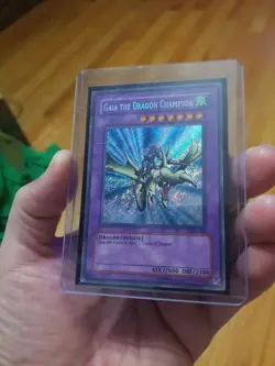 Yugioh Gaia the Dragon Champion Legend of Blue Eyes LOB-125 VERY RARE PERFECT ! - Image 1