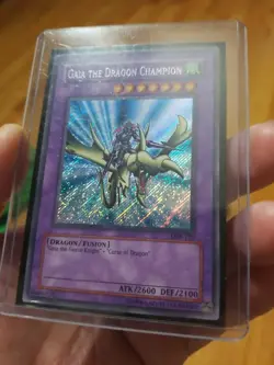 Yugioh Gaia the Dragon Champion Legend of Blue Eyes LOB-125 VERY RARE PERFECT ! - Image 4