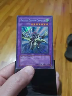 Yugioh Gaia the Dragon Champion Legend of Blue Eyes LOB-125 VERY RARE PERFECT ! - Image 5
