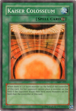 Yugioh! MP Kaiser Colosseum - MFC-031 - Common - Unlimited Edition Moderately Pl - Image 1