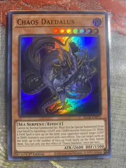 Chaos Daedalus - BLCR-EN071 - Ultra Rare - 1st Edition Near Mint yugioh - Image 1