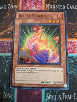 Yu-Gi-Oh! TCG Jurrac Brachis HA03-EN008 Super Rare Unlimited Near Mint - Image 1