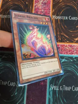 Yu-Gi-Oh! TCG Jurrac Brachis HA03-EN008 Super Rare Unlimited Near Mint - Image 2