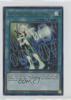 Sky Striker Mobilize - Engage! 1st Ed. YuGiOh Magnificent Mavens #MAMA-EN009 - Image 1