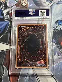 PSA 10 Yugioh Dark Magician QCAC-JP018 Quarter Century Art Collection 2nd TCG - Image 2