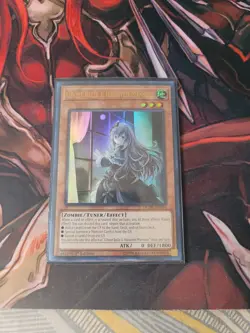 YUGIOH GHOST BELLE HAUNTED MANSION DUPO-EN078 ULTRA 1ST ED ALT ART - Image 1