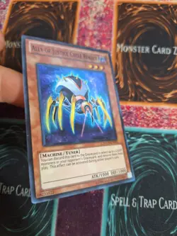 Yu-Gi-Oh! Ally of Justice Cycle Reader HA03-EN052 Super Rare 1st Edition NM a1/ - Image 2