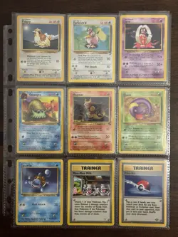 Pokemon Card Binder Collection - Vintage Card Lot (1999-2000 WOTC) - Image 1