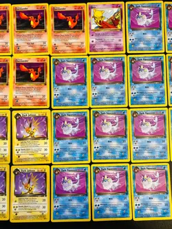 44x Team Rocket Original Vintage 1999 Pokemon Card LOT Non-Holo NM Near Mint - Image 3