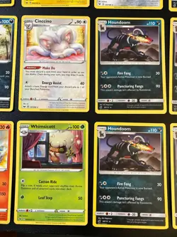 40x Flareon Raichu Houndoom Lucario &more Pokemon Card LOT Non-Holo Rare NM MINT - Image 5