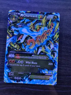 Mega M Charizard EX 69/106 Holo Foil Ultra Rare XY Flashfire - Pokemon Card 2014 - Image 1