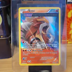 Pokemon Cards - Entei 15/98 - Ancient Origins - Mint / NM Holo Rare - Image 1