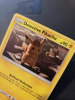 Pokemon Card - Detective Pikachu SM194 Ultra Rare Holo Promo - NM - Image 2