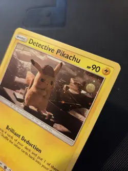 Pokemon Card - Detective Pikachu SM194 Ultra Rare Holo Promo - NM - Image 3