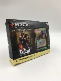 Magic The Gathering Universes Beyond Fallout Commander Deck - Damaged - Image 1