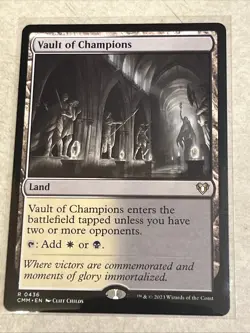Vault of Champions Commander Masters Regular - Image 1