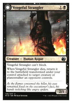 Vengeful Strangler Innistrad: Midnight Hunt MTG - NM+ - Image 1