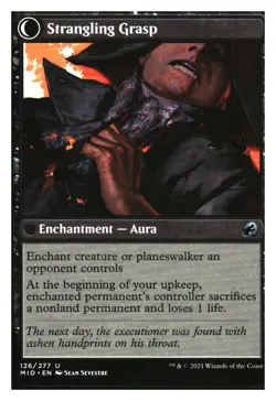Vengeful Strangler Innistrad: Midnight Hunt MTG - NM+ - Image 2