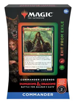 Magic the Gathering: Exit from Exile - Battle for Baldur's Gate Commander Deck - Image 1