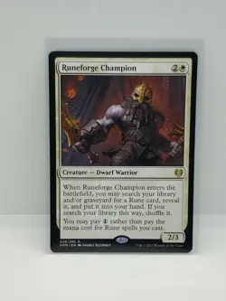 MTG Runeforge Champion Kaldheim 026/285 Regular Rare - Image 1