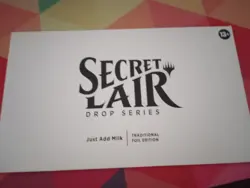 Just Add Milk FOIL Secret Lair MTG Brand New Sealed - Image 1
