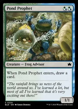 4x Pond Prophet MTG Bloomburrow NM Magic Regular - Image 1