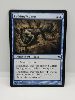 MTG Sinking Feeling Shadowmoor 51/301 Regular Common - Image 1