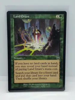 MTG Land Grant Mercadian Masques Regular Common - Image 1