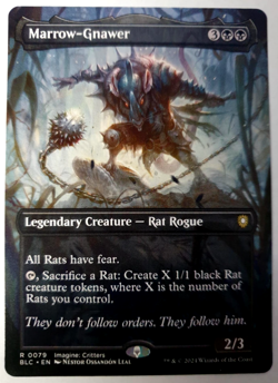 MTG Bloomburrow Commander - Marrow-Gnawer - Borderless Rare - 0079 NM - Image 1