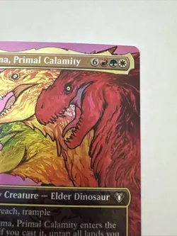 Zacama, Primal Calamity (Borderless) Commander Masters Foil - Image 3