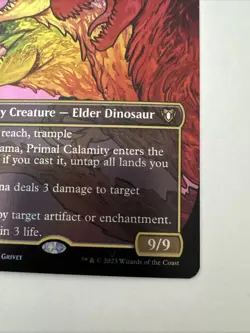 Zacama, Primal Calamity (Borderless) Commander Masters Foil - Image 4