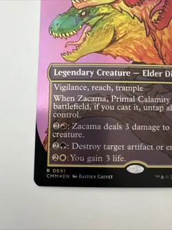 Zacama, Primal Calamity (Borderless) Commander Masters Foil - Image 5