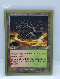 MTG Karplusan Forest Sixth Edition Regular Rare World Championships Deck - Image 1