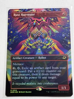 Rust Harvester Borderless Edge of Eternities Foil #310 - Image 1
