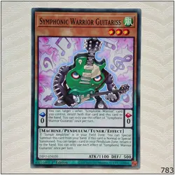 Symphonic Warrior Guitariss - DIFO-EN020 - Common 1st Edition Yugioh - Image 1