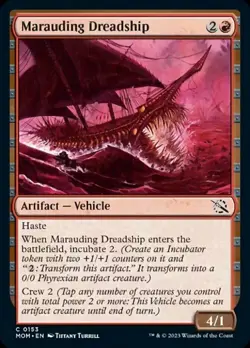 4x Marauding Dreadship MTG March of the Machine NM Magic Regular - Image 1
