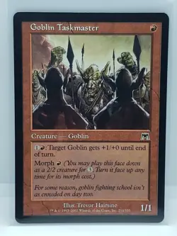 MTG Goblin Taskmaster Onslaught Regular Common - Image 1