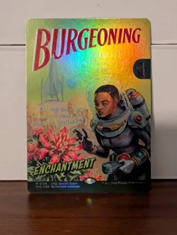 Burgeoning (Showcase) - Special Guests (SPG) Edge Of Eternities FOIL - Image 1