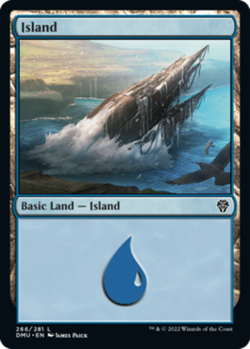 4x Island (266/281) - Foil MTG Dominaria United NM Magic Foil - Image 1