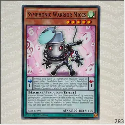 Symphonic Warrior Miccs - RATE-EN096 - Common 1st Edition Yugioh - Image 1