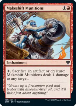 4x Makeshift Munitions MTG Commander Legends NM Magic Regular - Image 1