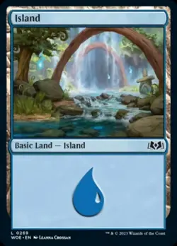 4x Island (269) - Basic Land MTG Wilds of Eldraine NM Magic Regular - Image 1