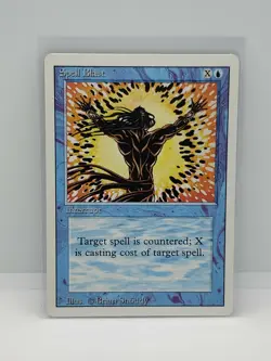 MTG Spell Blast Revised Edition Regular Common - Image 1