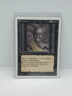 MTG Pestilence Revised Edition Regular Common - Image 1