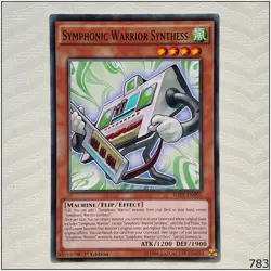 Symphonic Warrior Synthess - RATE-EN091 - Common 1st Edition Yugioh - Image 1
