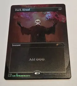 [1x] Dark Ritual - Foil - Borderless - Near Mint - English - Secret Lair - Image 1